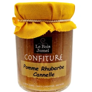 compote pommes rhubarbe cannelle